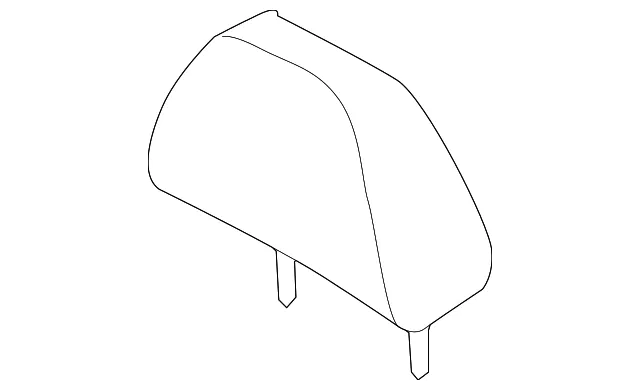 Headrest - Driver's Side (LH) - Kia (88700-2F000375)