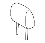 Headrest - Kia (88700-2G010814) - view 3