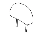 Headrest - Kia (88700-2K010AHE) - view 3