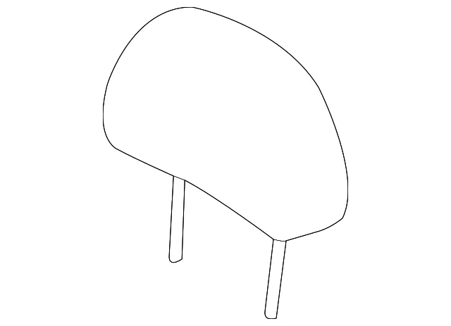 Headrest - Kia (88700-2K040AML)
