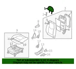 Headrest - Kia (88700-2K040AML) - view 4