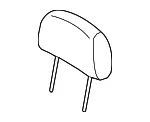 Headrest - Kia (88700-3E120CF6) - view 3