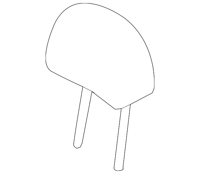 Headrest - Kia (88700-3T010KCF)