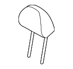 Headrest - Kia (88700-3W100ATA) - view 3