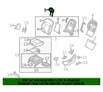 Headrest - Kia (88700-3W100EA2) - view 4