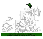 Headrest - Kia (88700-4D081AGX) - view 4