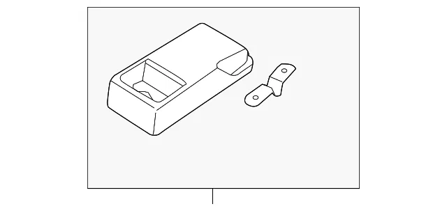 Armrest Assembly - Nissan (88700-4RC0A)