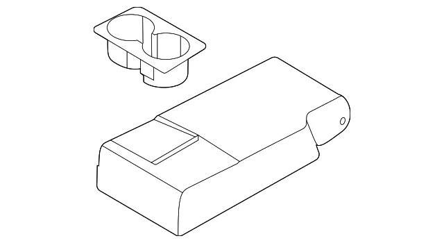 Seat Armrest - Nissan (88700-6LN2D)
