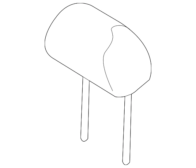 Headrest - Kia (88700-A8020HEF)