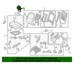Headrest - Kia (88700-A9020DLE) - view 4