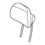 Headrest - Kia (88700-CV070CWQ) - view 3