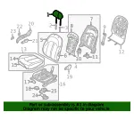 Headrest - Kia (88700-D5510A34) - view 4