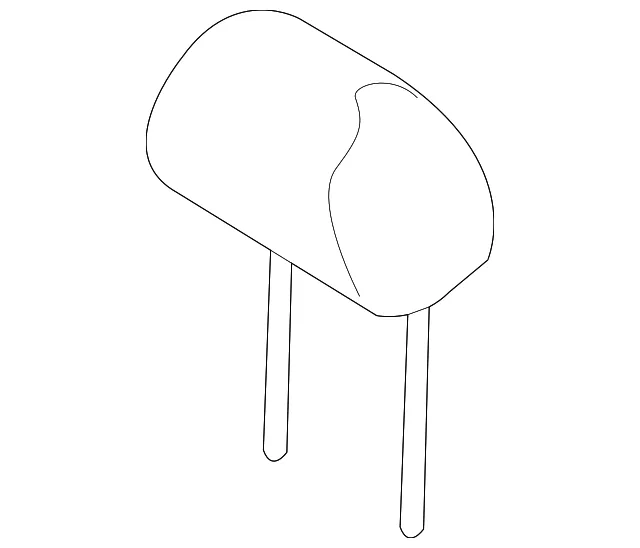 Headrest - Kia (88700-D5510A36)