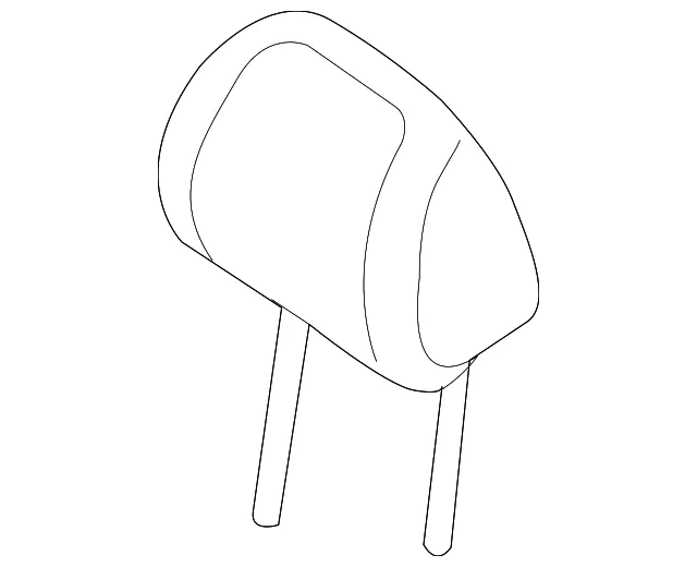 Headrest - Kia (88700-D9270D9C)