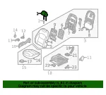 Headrest - Kia (88700-G5020DPS) - view 4