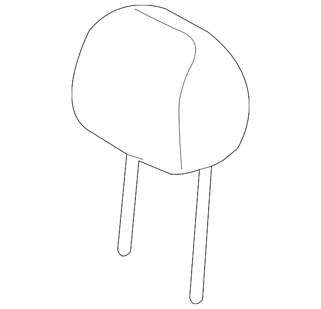 Headrest - Kia (88700-J5110CLH)