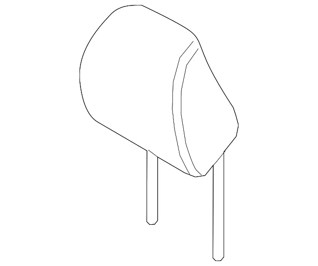Headrest - Kia (88700-K0040SQ4)