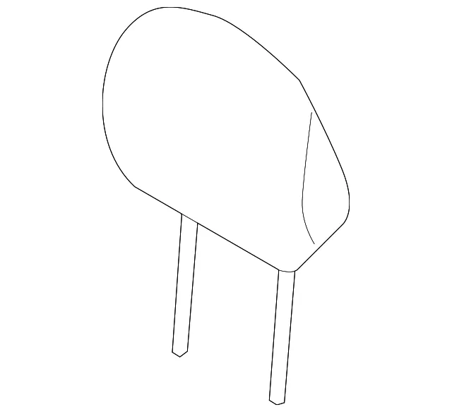 Headrest - Kia (88705-2J100ACG)