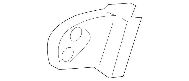 Armrest Bracket - Nissan (88715-EM07A)