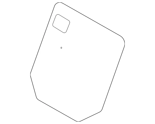 Seat Back Panel - Nissan (88716-6LB0A)
