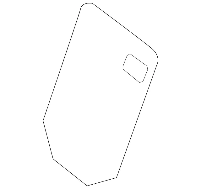 Seat Back Panel - Nissan (88716-6LB1A)