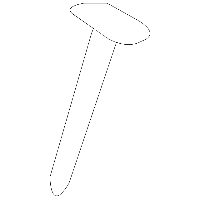 Headrest Guide - Driver's Side (LH) - Kia (88720-25000WK)