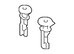 Headrest Guide - Kia (88730-2P010VA) - view 3