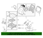 Headrest Guide - Kia (88732-2P010J7) - view 4