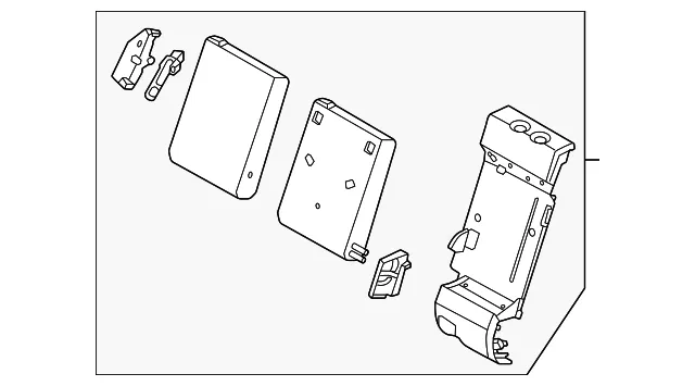 Seat Armrest - Nissan (88750-6TC5B)