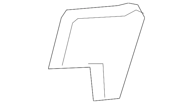 Armrest Cover - Driver's Side (LH) - Nissan (88764-5AA0B)