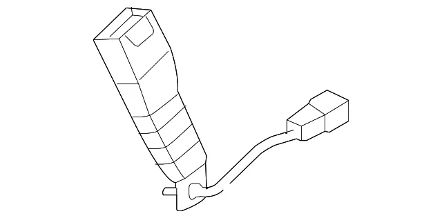 Buckle - Driver's Side (LH) - Kia (88830-1F510EZ)