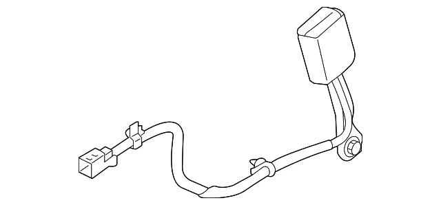 Buckle - Kia (88830-CV000WK)