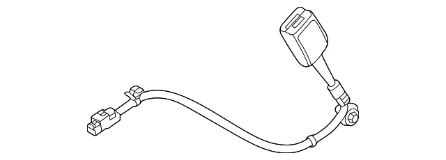 Buckle - Kia (88830-L2500WK)