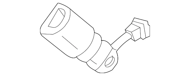 Buckle - Passenger Side (RH) - Kia (88840-4D550KS)