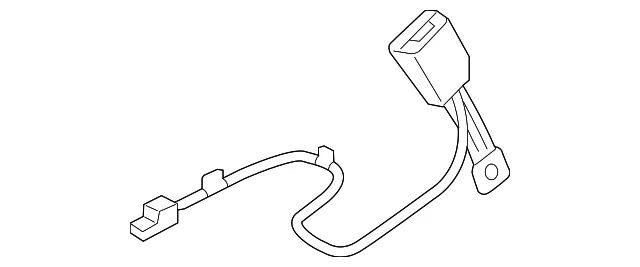Buckle - Kia (88840-P1000WK)