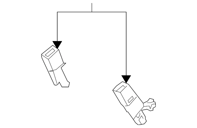 Outer Buckle - Nissan (88842-1FA0D)