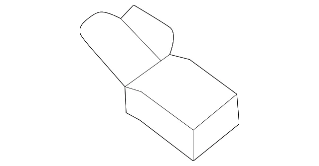 Seat Belt Receptacle - Nissan (88842-1PC3A)