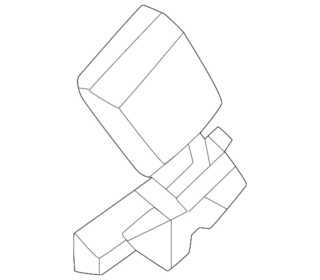 Seat Belt Receptacle - Nissan (88842-9BU8A)