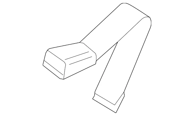 Seat Belt Receptacle - Nissan (88842-EB071)