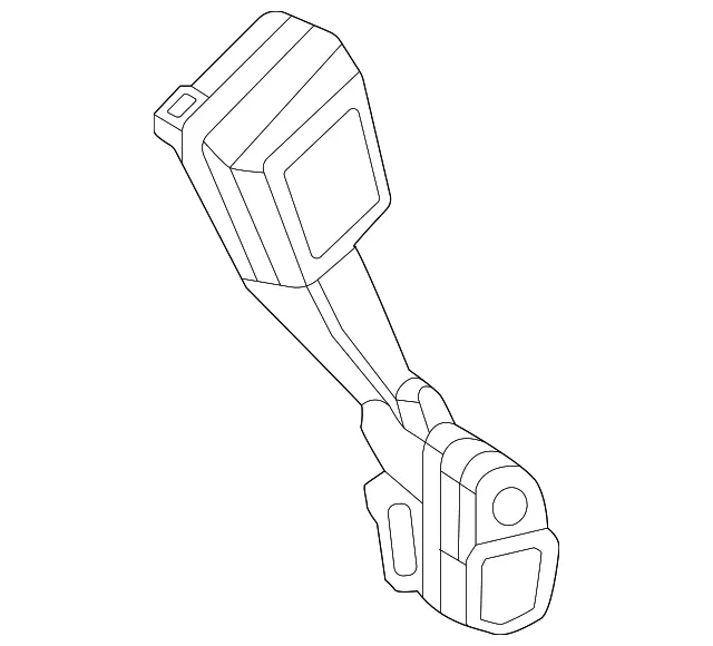 Seat Belt Receptacle - Nissan (88843-5MP1B)