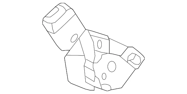 Seat Belt Receptacle - Nissan (88843-6MR0B)