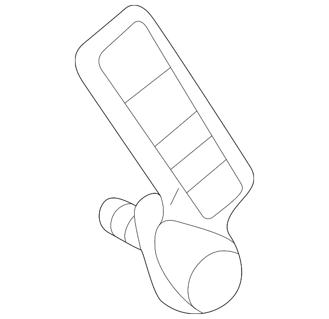 Seat Belt Receptacle - Nissan (88843-7B125)