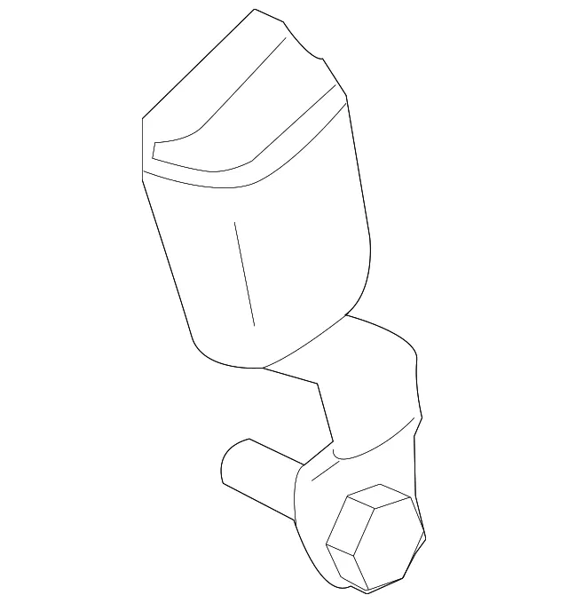 Seat Belt Receptacle - Nissan (88852-5ZW1C)