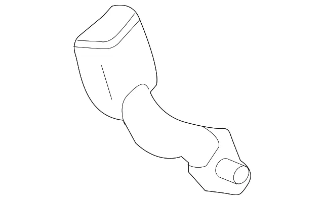 Seat Belt Receptacle - Nissan (88852-6JL0C)