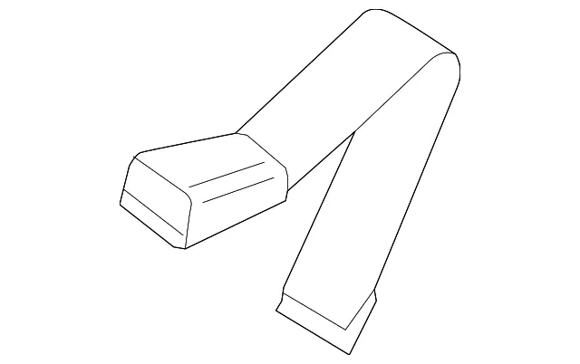 Seat Belt Receptacle - Nissan (88853-9BU9A)