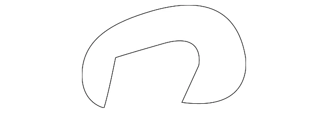 Buckle End Hook - Driver's Side (LH) - Nissan (88891-2Y001)