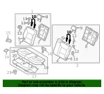 Headrest Guide - Kia (88920-1M300DCP) - view 4