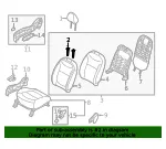 Headrest Guide - Kia (88920-A7000GA3) - view 4