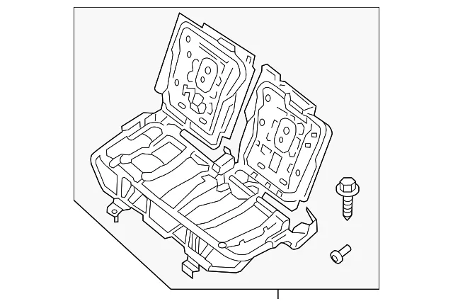 Seat Frame - Nissan (89001-3JA5A)