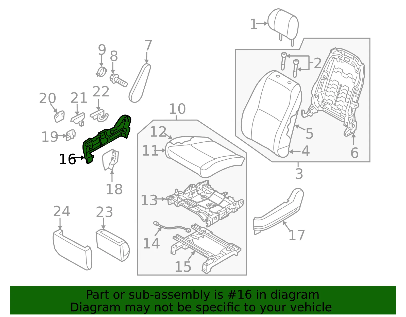 Lower Trim - Passenger Side (RH) - Kia (89061-A9701BND) - view 2